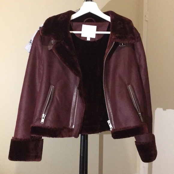 Sm Maroon Jacket // Anthropology - Picture 3 of 5